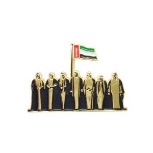 UAE Metal Badges Gold