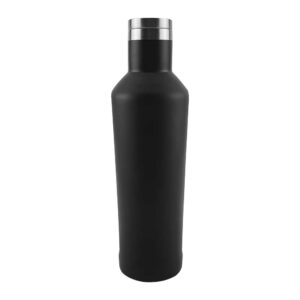 Double Wall Matte Black Stainless Steel Bottles, 500ml
