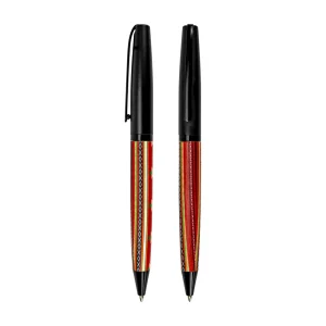 Sadu Design Metal Pens Matte Finish with Twist Action Mechanism and Blue Ink