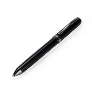 Dorniel Designs Metal Pens Matte Black Twist Action Blue Ink